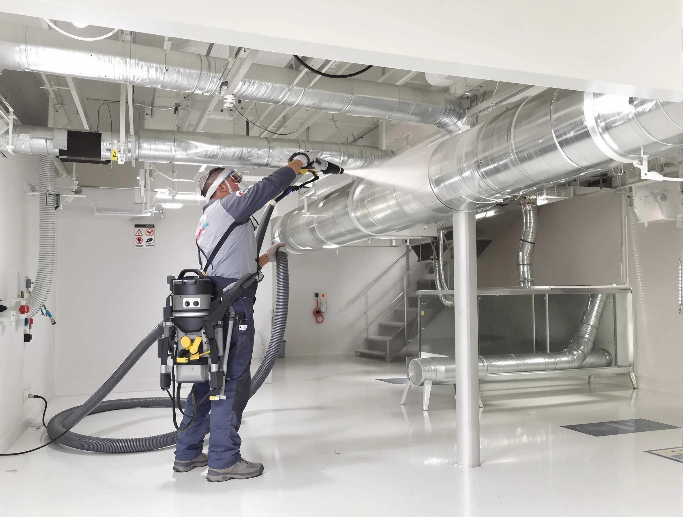 Professional central duct cleaning by Birmingham Air Duct Cleaning in Birmingham