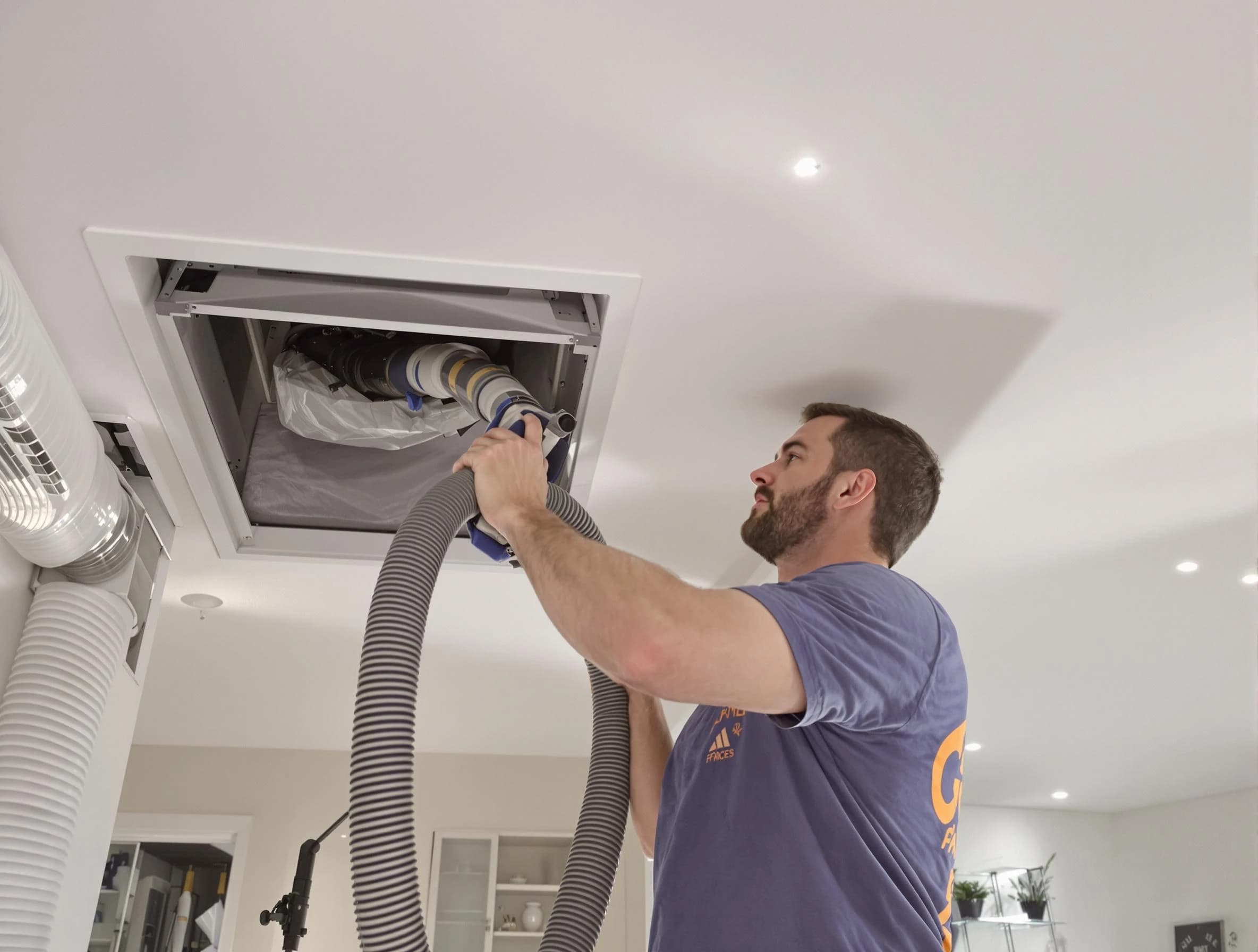 Precision indoor duct cleaning by Birmingham Air Duct Cleaning in Birmingham