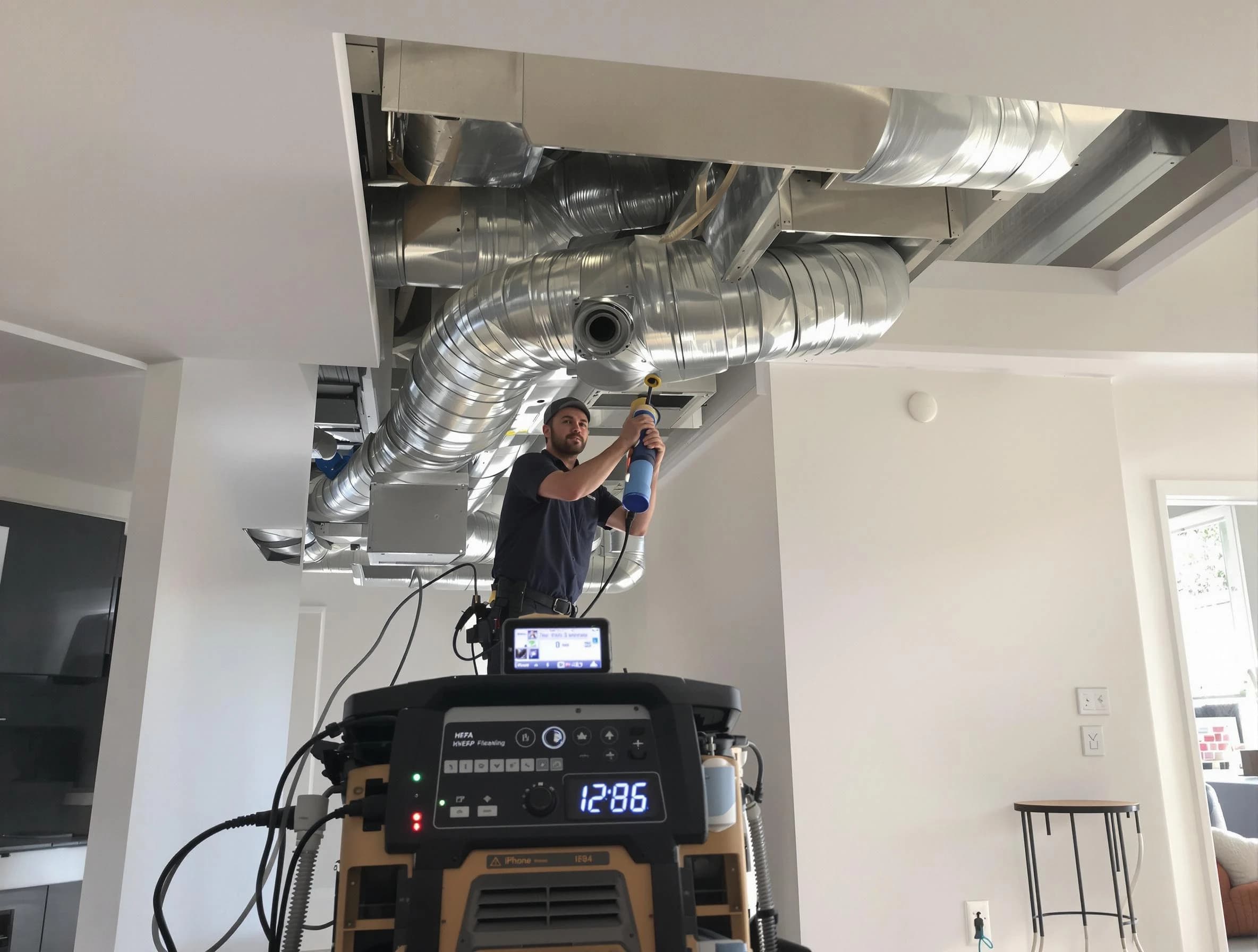 Advanced pure air duct cleaning by Birmingham Air Duct Cleaning in Birmingham