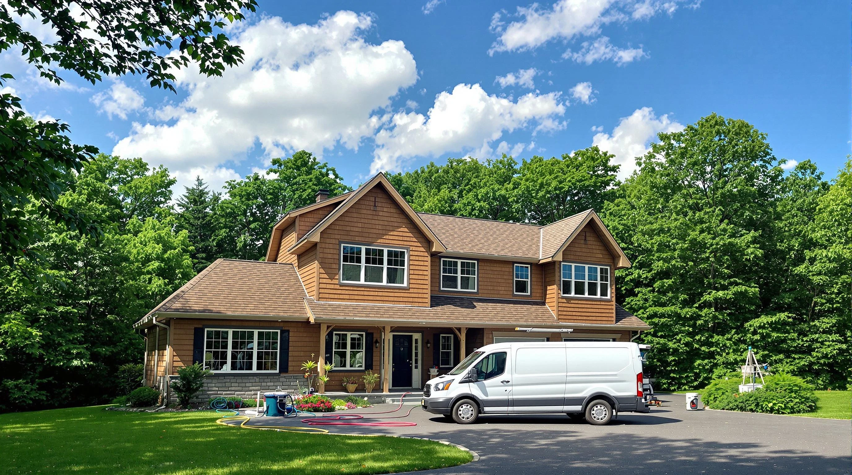 Birmingham Air Duct Cleaning air duct cleaning crew working in Mountain Brook, AL
