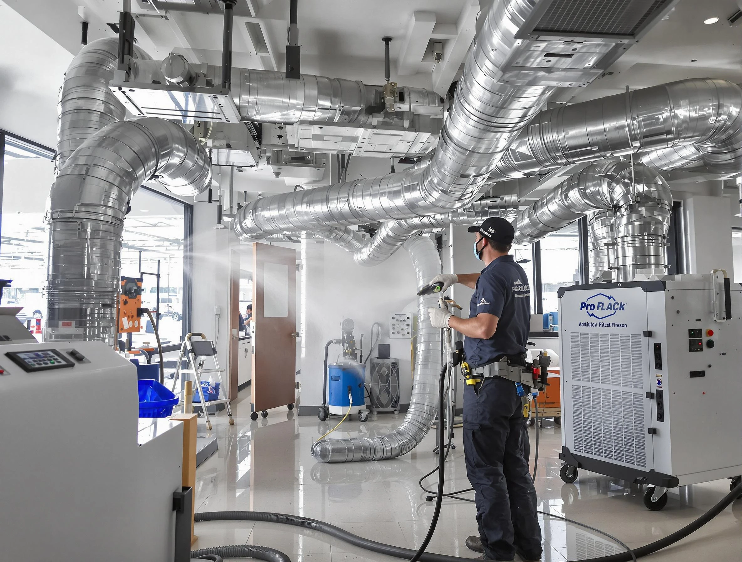 Negative Pressure Air Duct Cleaning in Birmingham