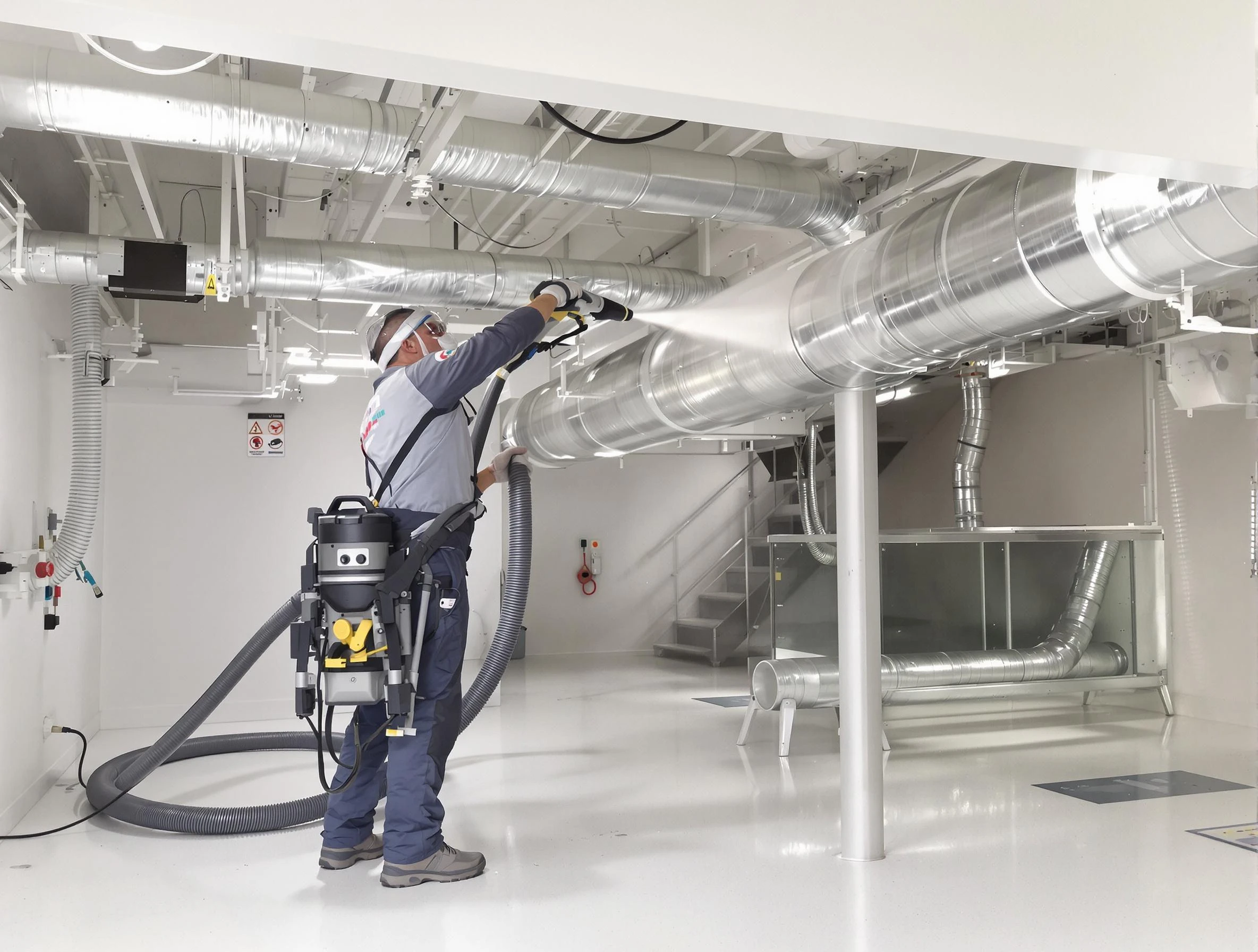Professional central duct cleaning by Birmingham Air Duct Cleaning in Birmingham