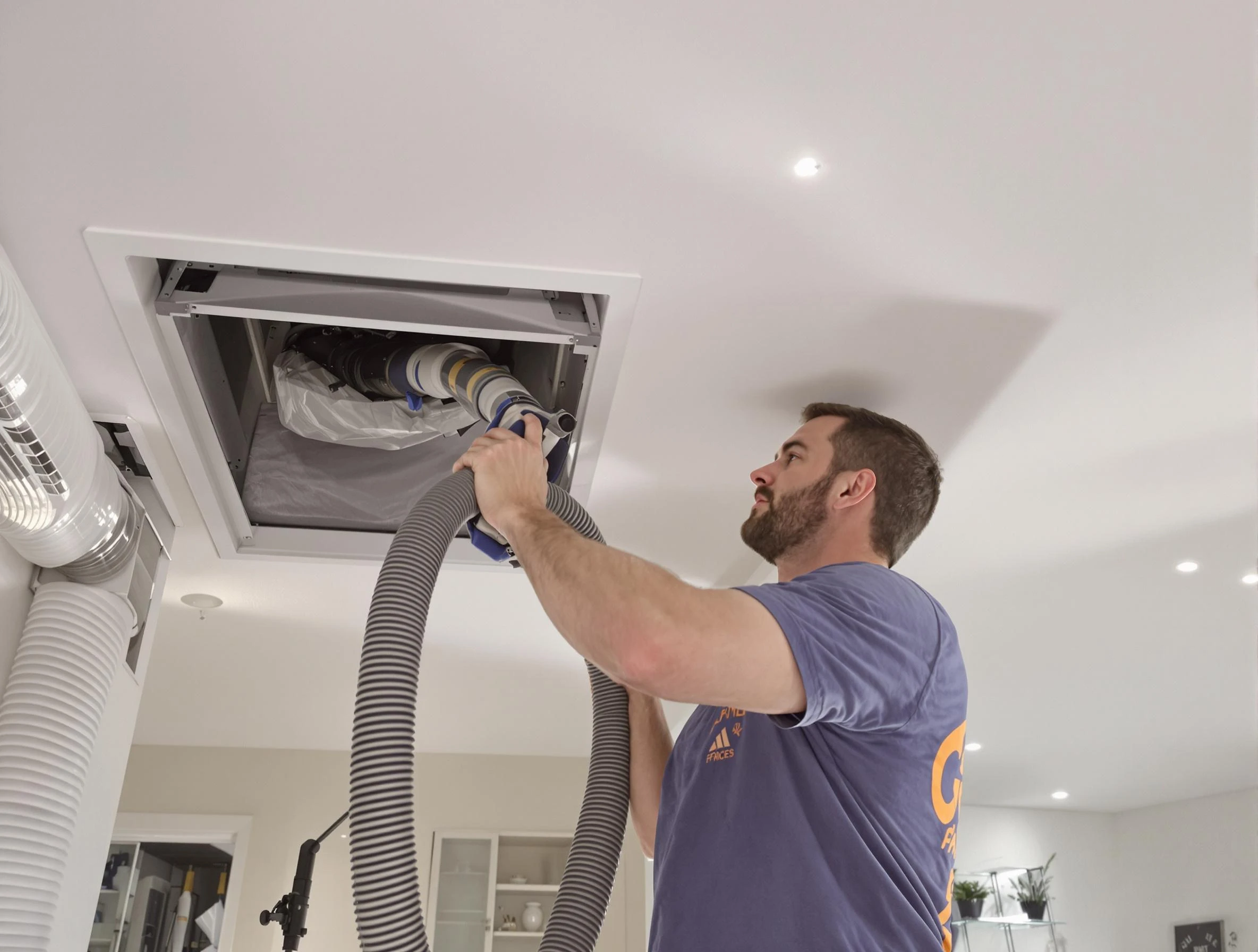 Precision indoor duct cleaning by Birmingham Air Duct Cleaning in Birmingham